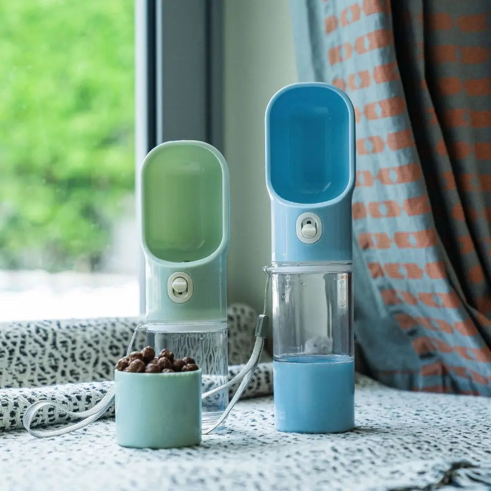 Gourde 2 en 1 pour chien | Bottle&Bowl™ Nala&Milo