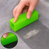 brosse anti poil en action