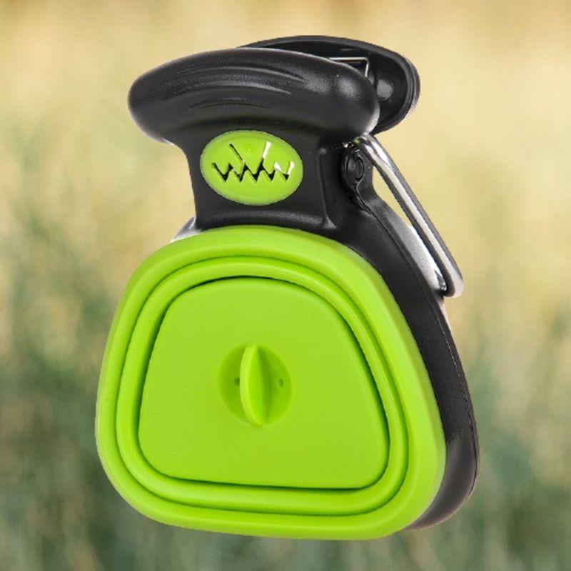 Ramasse-crottes Pour Chien Portable - Avec Distributeur De Sacs Et 6 Griffes - Ramassage Sans Contact Pour Hygiène Parfaite