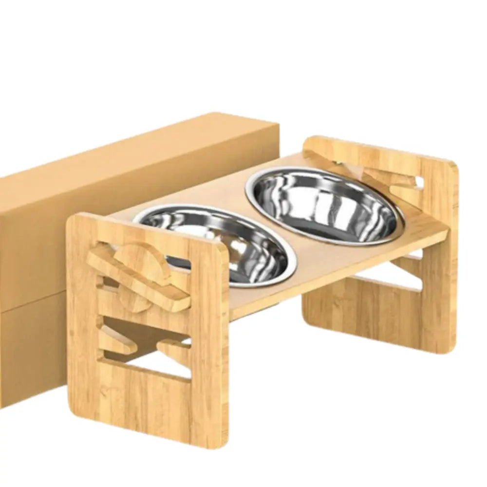 inclinaison gamelle pour chien surlevee