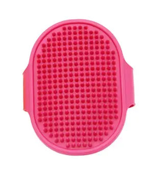 photo professionnelle brosse pour chien rouge