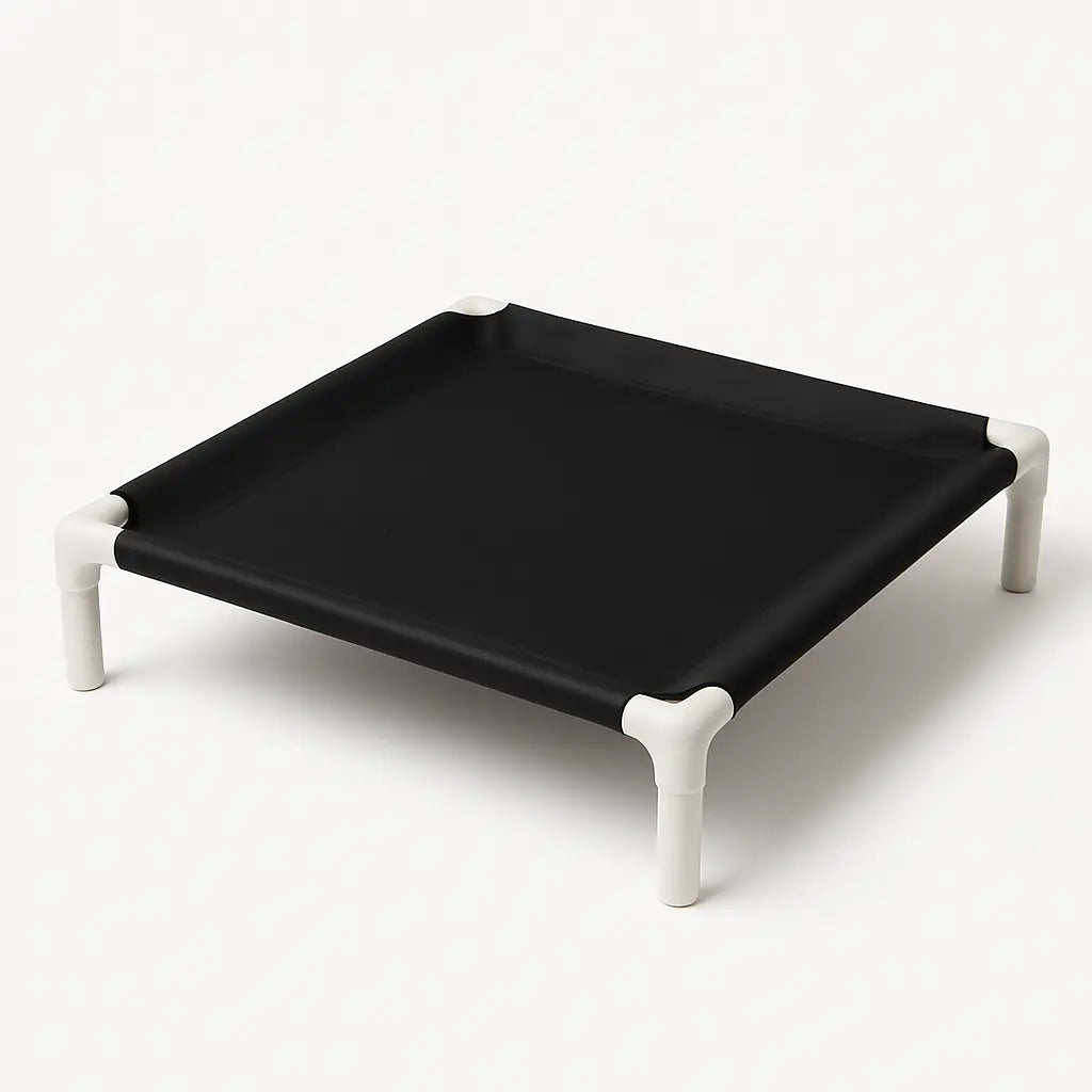 photo professionnelle lit sureleve noir