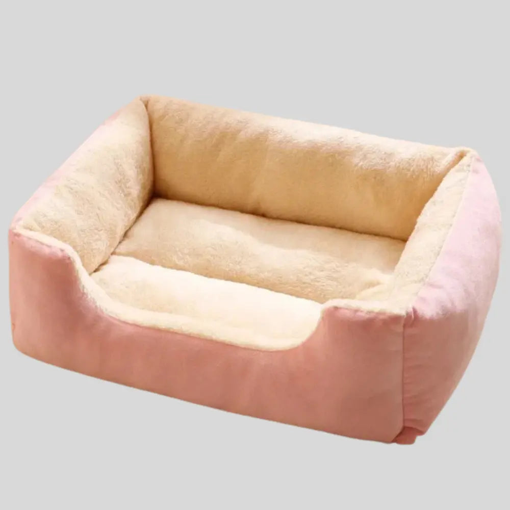 photo professionnelle panier pour chien rose