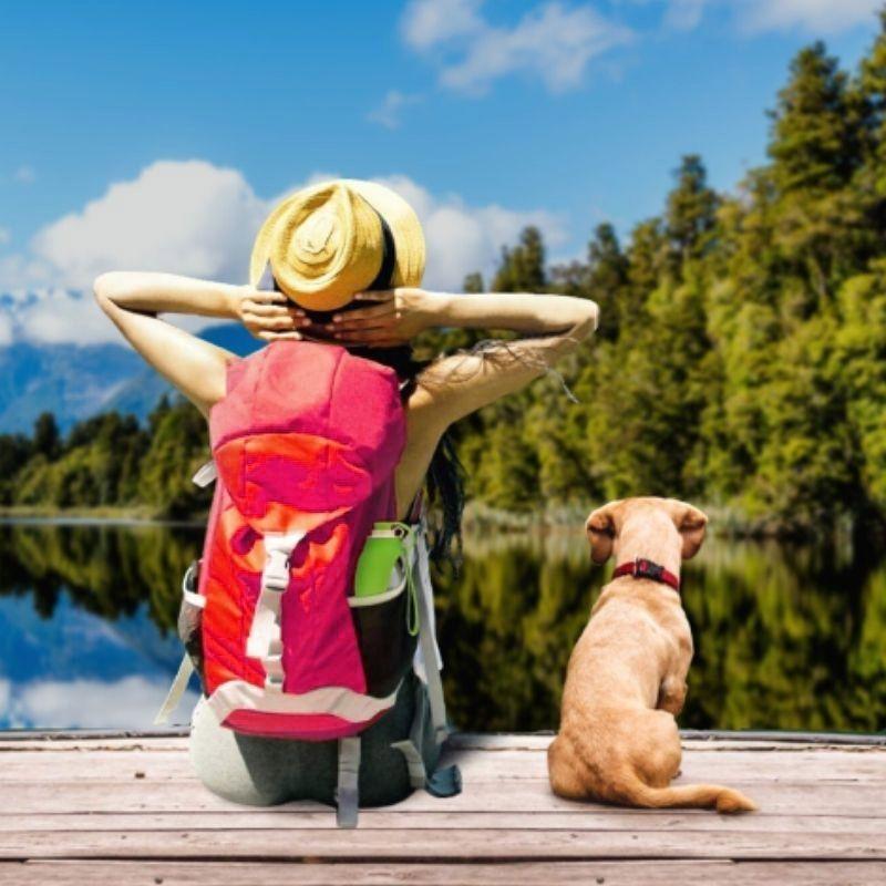 Bouteille d'eau pour chien | FEEDO™ - {{ Nala et Milo }}