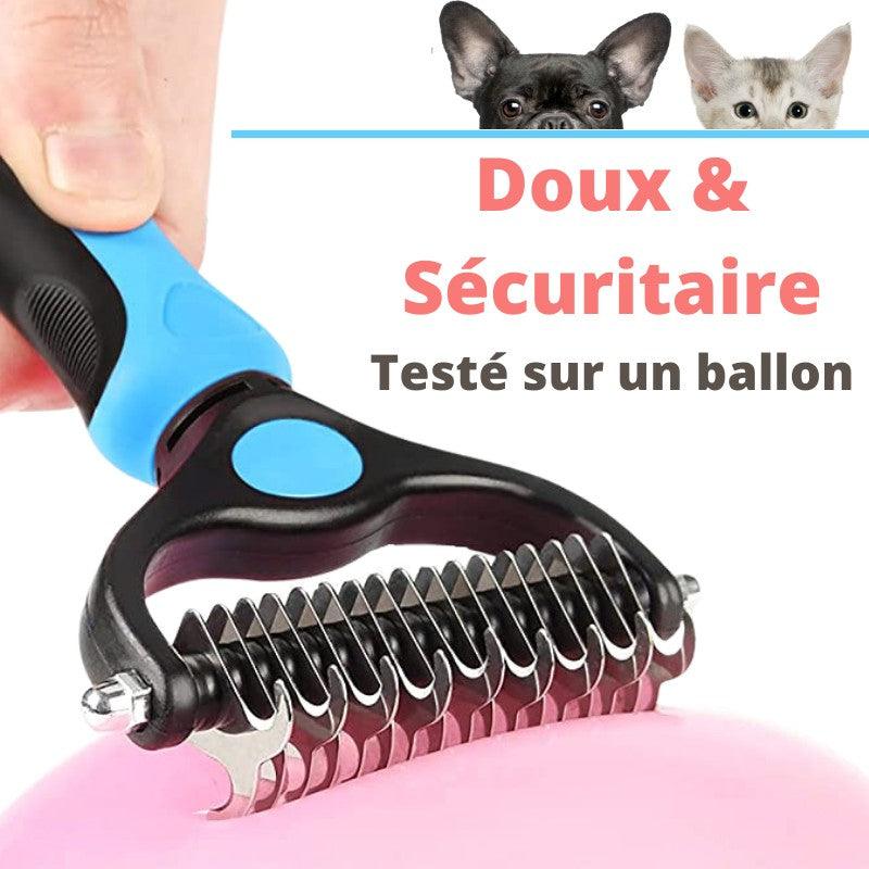 Brosse chien poil long et court | PUPPYLISS™ - {{ Nala et Milo }}
